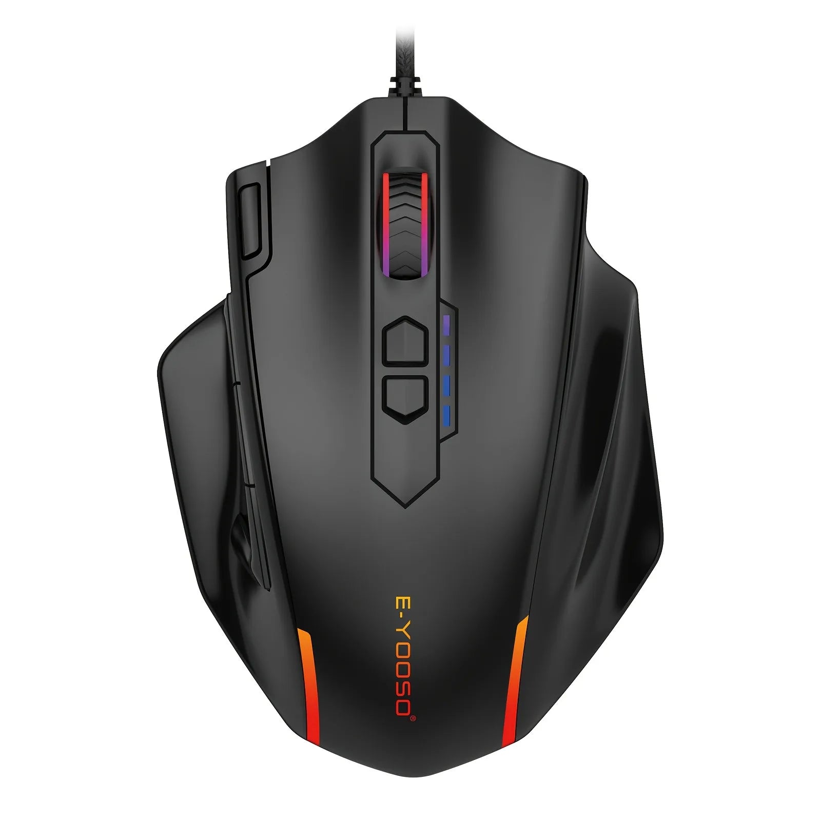 E-YOOSO X-41PRO Wired Mouse Large Gaming Mouse RGB Backlit 11 Programmable Side Buttons Support for Computer PC Laptop Mac
